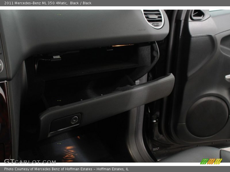 Black / Black 2011 Mercedes-Benz ML 350 4Matic