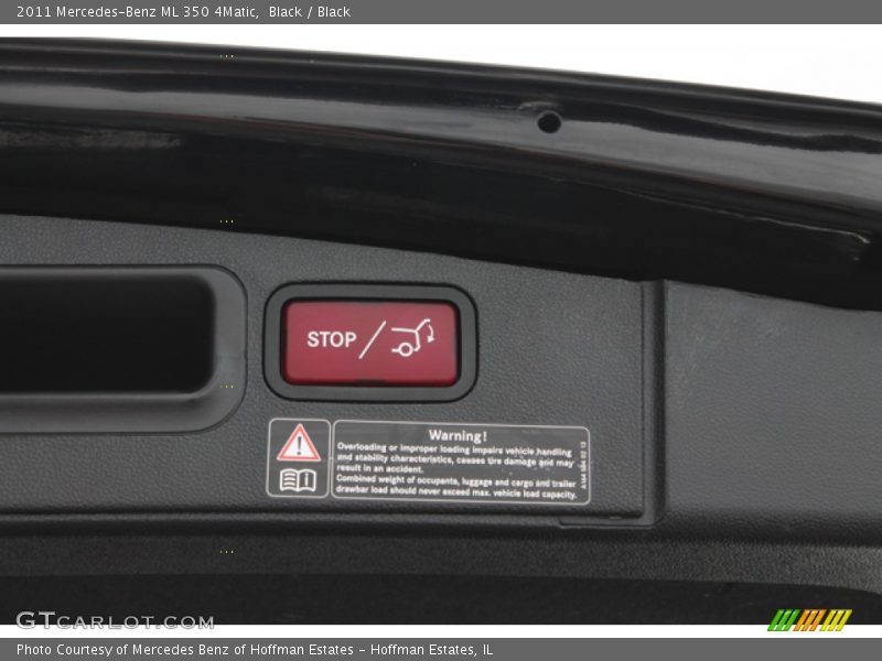 Black / Black 2011 Mercedes-Benz ML 350 4Matic