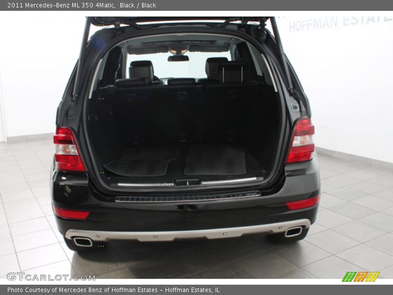 Black / Black 2011 Mercedes-Benz ML 350 4Matic