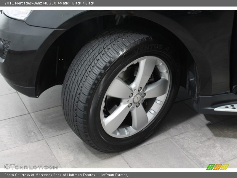 Black / Black 2011 Mercedes-Benz ML 350 4Matic