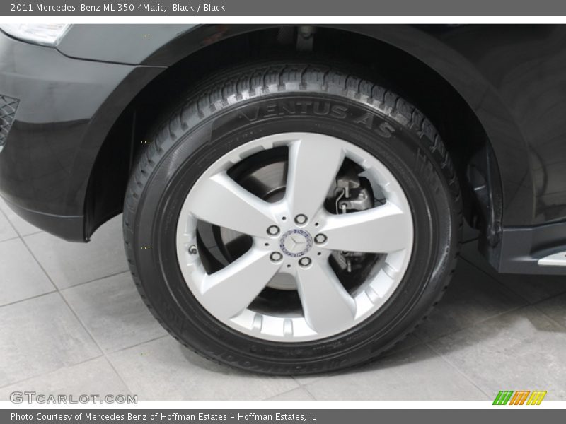 Black / Black 2011 Mercedes-Benz ML 350 4Matic