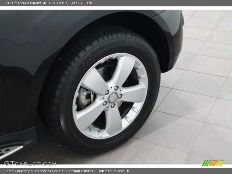 Black / Black 2011 Mercedes-Benz ML 350 4Matic