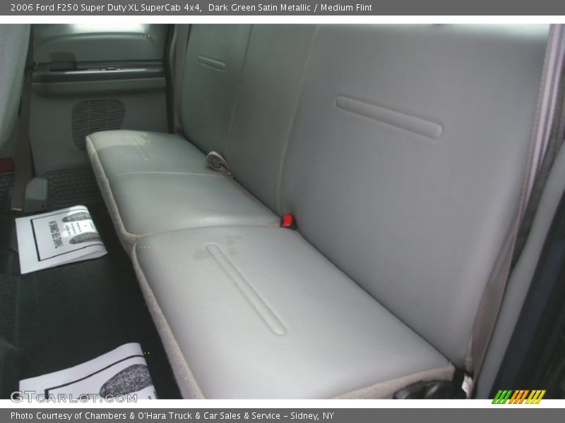 Dark Green Satin Metallic / Medium Flint 2006 Ford F250 Super Duty XL SuperCab 4x4