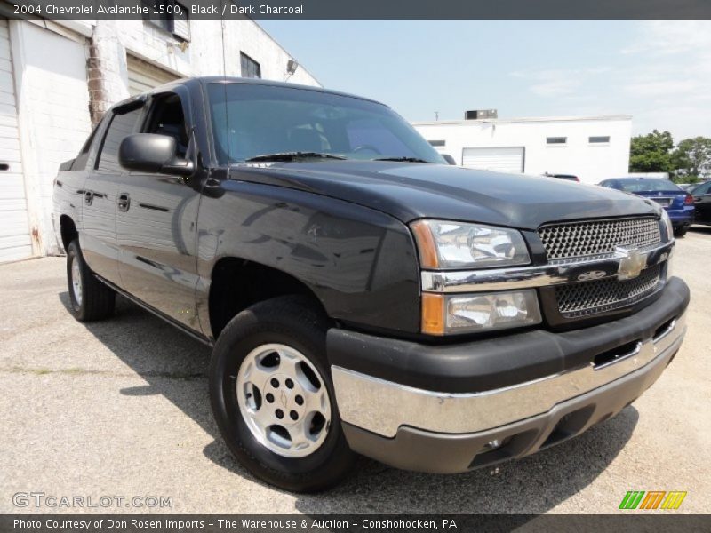 Black / Dark Charcoal 2004 Chevrolet Avalanche 1500