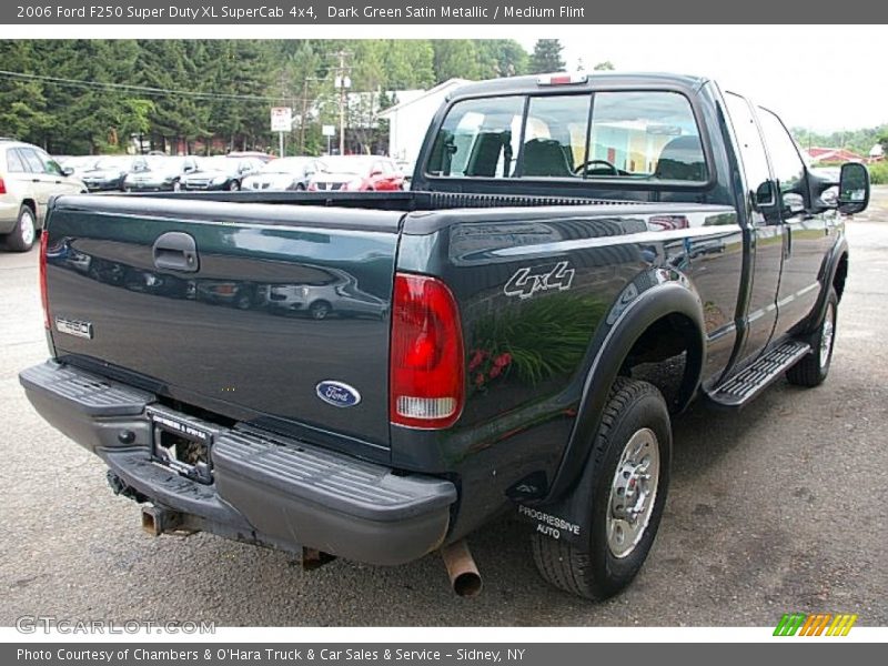  2006 F250 Super Duty XL SuperCab 4x4 Dark Green Satin Metallic