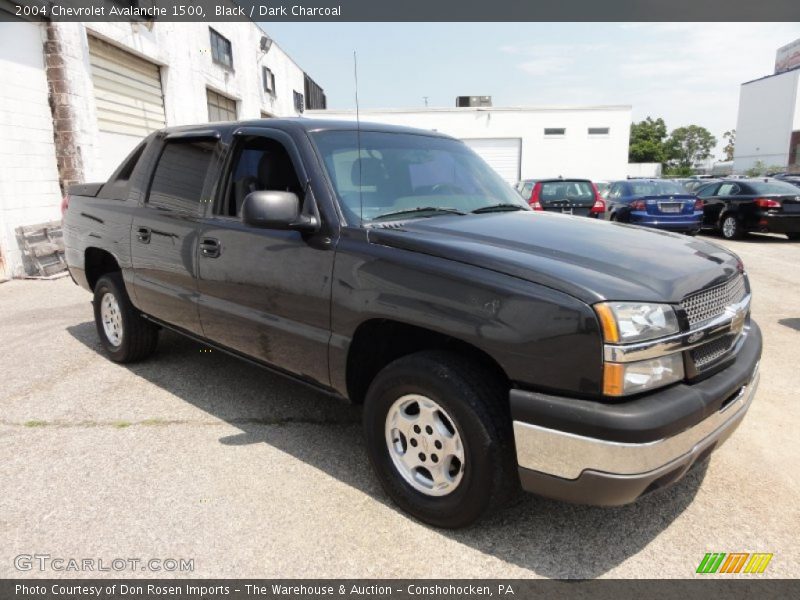 Black / Dark Charcoal 2004 Chevrolet Avalanche 1500
