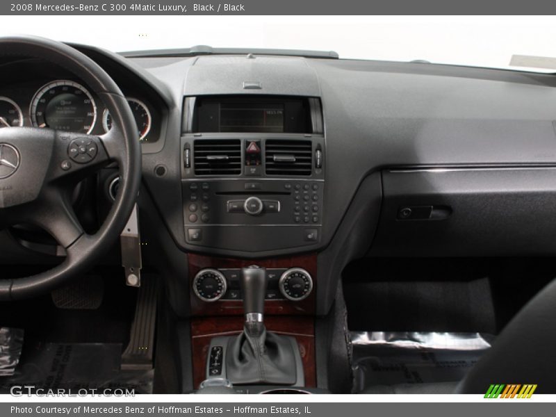 Black / Black 2008 Mercedes-Benz C 300 4Matic Luxury