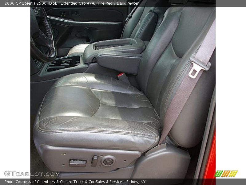 Fire Red / Dark Pewter 2006 GMC Sierra 2500HD SLT Extended Cab 4x4