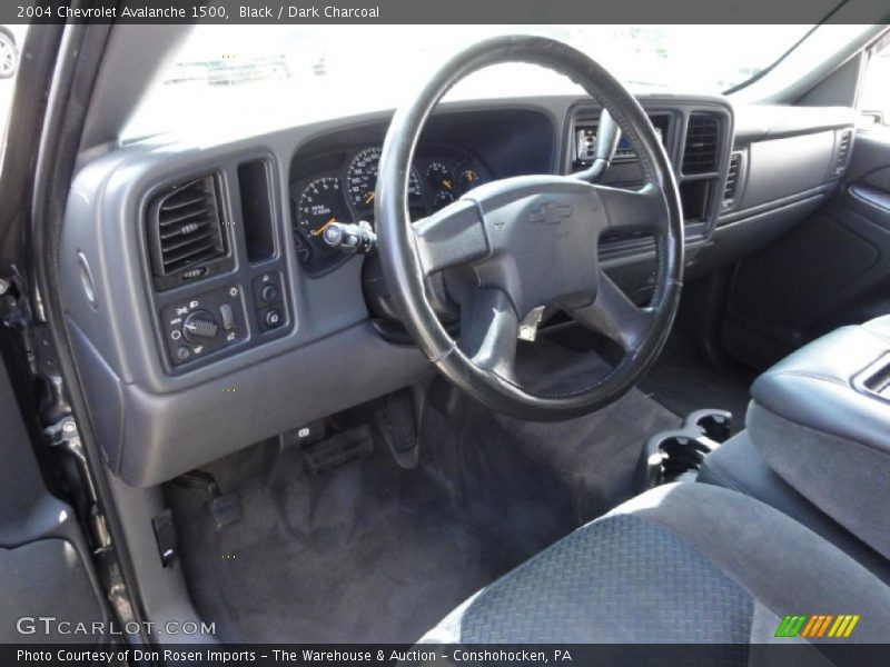 Black / Dark Charcoal 2004 Chevrolet Avalanche 1500