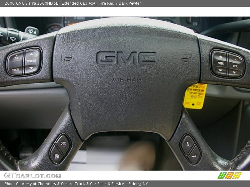 Fire Red / Dark Pewter 2006 GMC Sierra 2500HD SLT Extended Cab 4x4