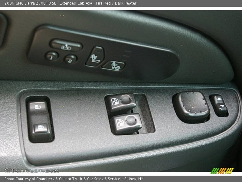 Fire Red / Dark Pewter 2006 GMC Sierra 2500HD SLT Extended Cab 4x4
