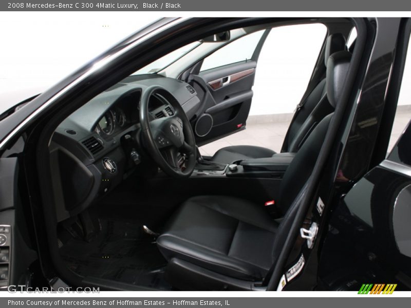 Black / Black 2008 Mercedes-Benz C 300 4Matic Luxury