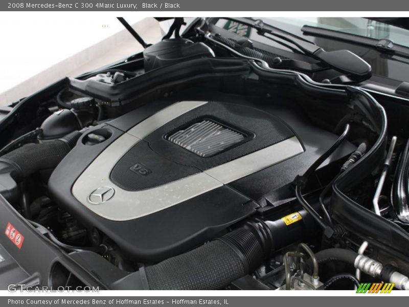 Black / Black 2008 Mercedes-Benz C 300 4Matic Luxury