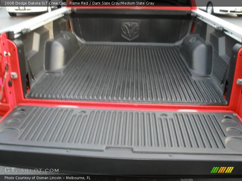 Flame Red / Dark Slate Gray/Medium Slate Gray 2008 Dodge Dakota SLT Crew Cab