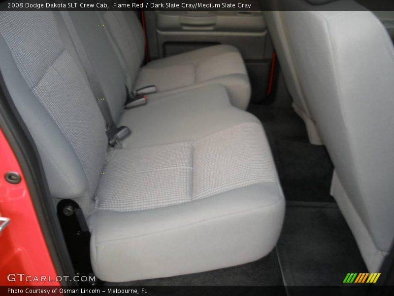 Flame Red / Dark Slate Gray/Medium Slate Gray 2008 Dodge Dakota SLT Crew Cab