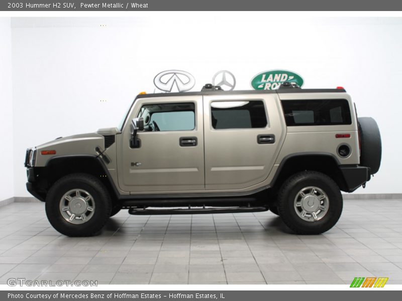 Pewter Metallic / Wheat 2003 Hummer H2 SUV