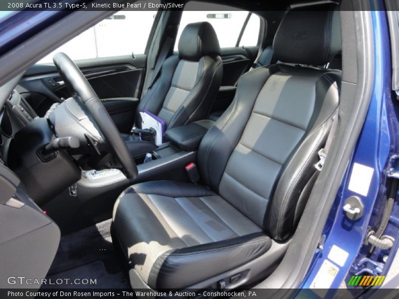 Front Seat of 2008 TL 3.5 Type-S