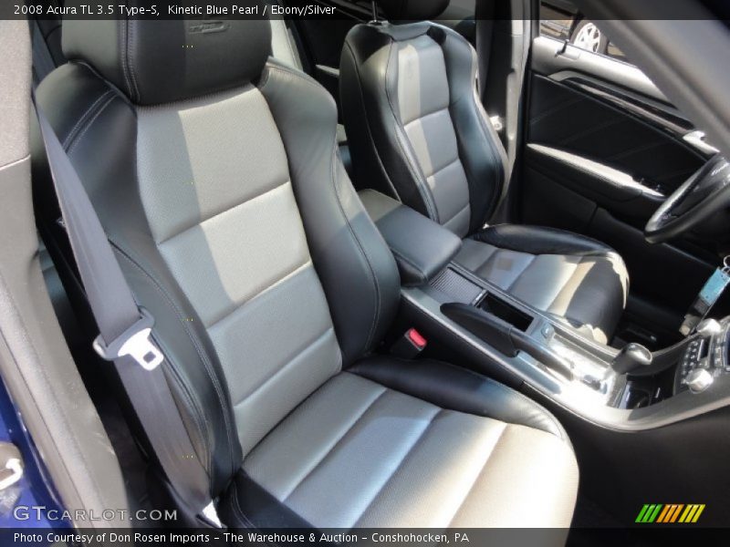 Front Seat of 2008 TL 3.5 Type-S