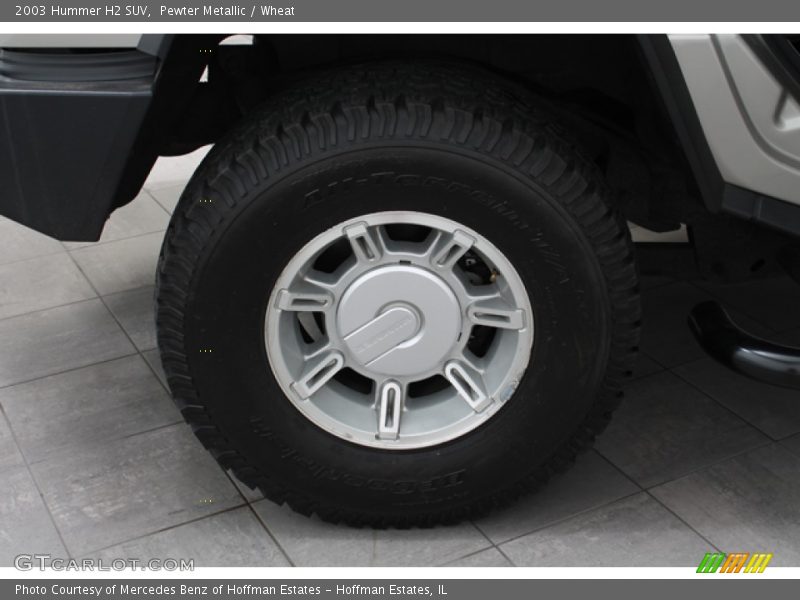 Pewter Metallic / Wheat 2003 Hummer H2 SUV