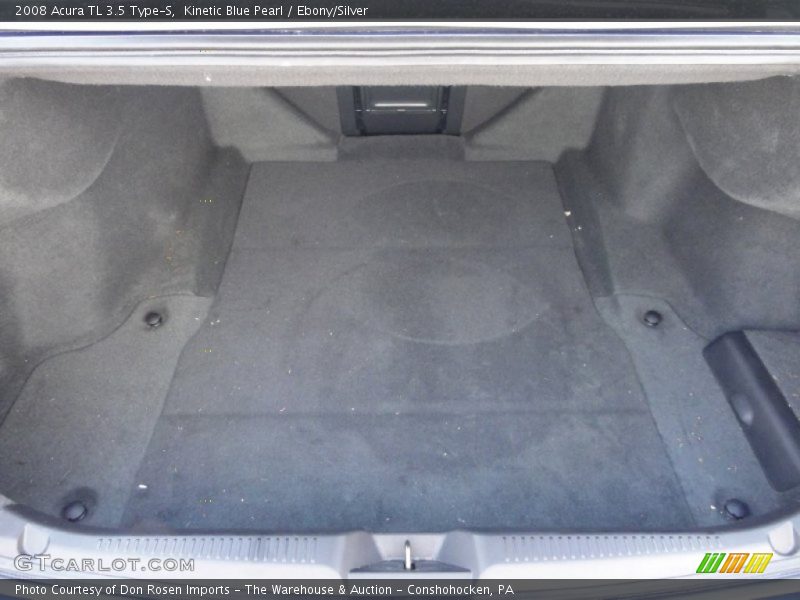 Kinetic Blue Pearl / Ebony/Silver 2008 Acura TL 3.5 Type-S
