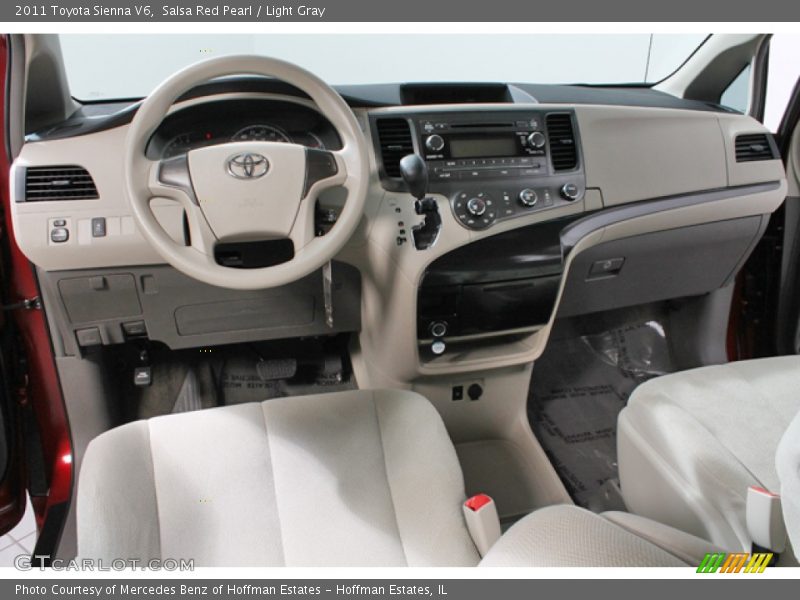 Salsa Red Pearl / Light Gray 2011 Toyota Sienna V6