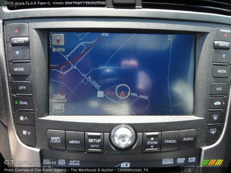 Navigation of 2008 TL 3.5 Type-S