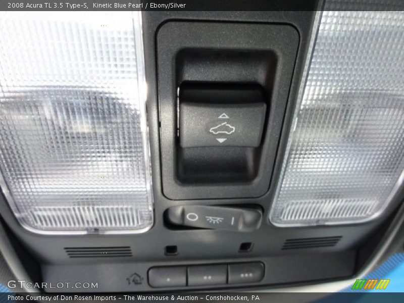 Kinetic Blue Pearl / Ebony/Silver 2008 Acura TL 3.5 Type-S