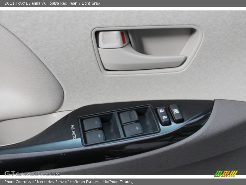 Salsa Red Pearl / Light Gray 2011 Toyota Sienna V6