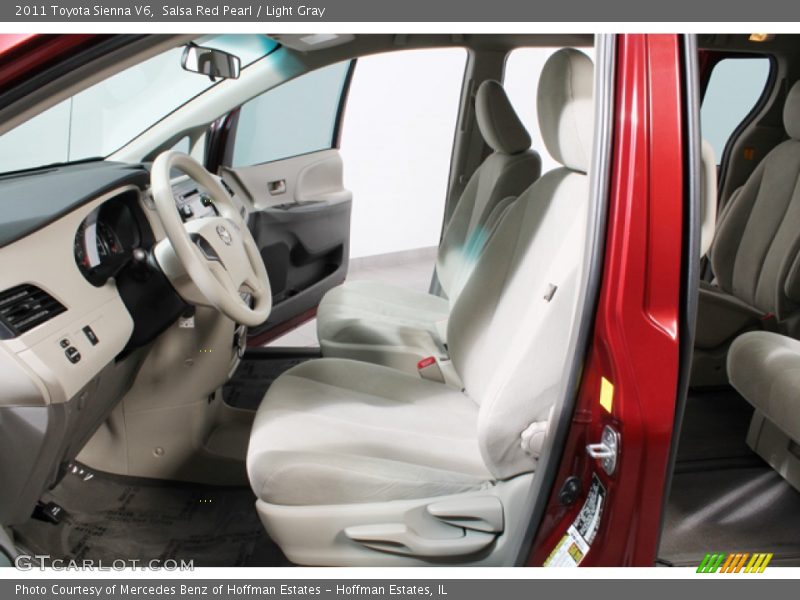 Salsa Red Pearl / Light Gray 2011 Toyota Sienna V6