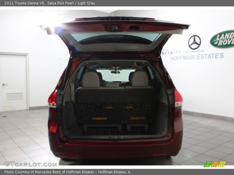 Salsa Red Pearl / Light Gray 2011 Toyota Sienna V6