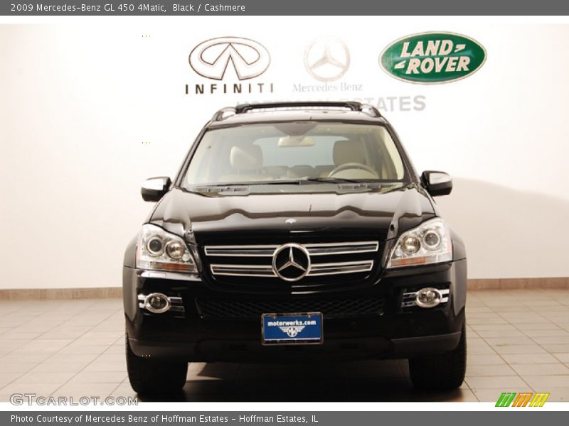 Black / Cashmere 2009 Mercedes-Benz GL 450 4Matic