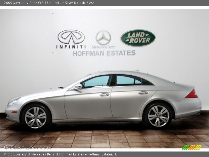 Iridium Silver Metallic / Ash 2009 Mercedes-Benz CLS 550