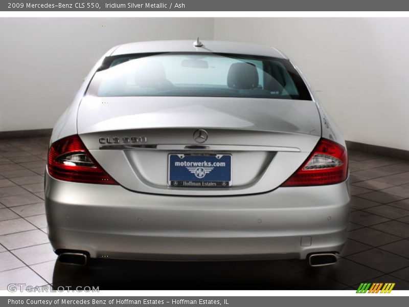 Iridium Silver Metallic / Ash 2009 Mercedes-Benz CLS 550