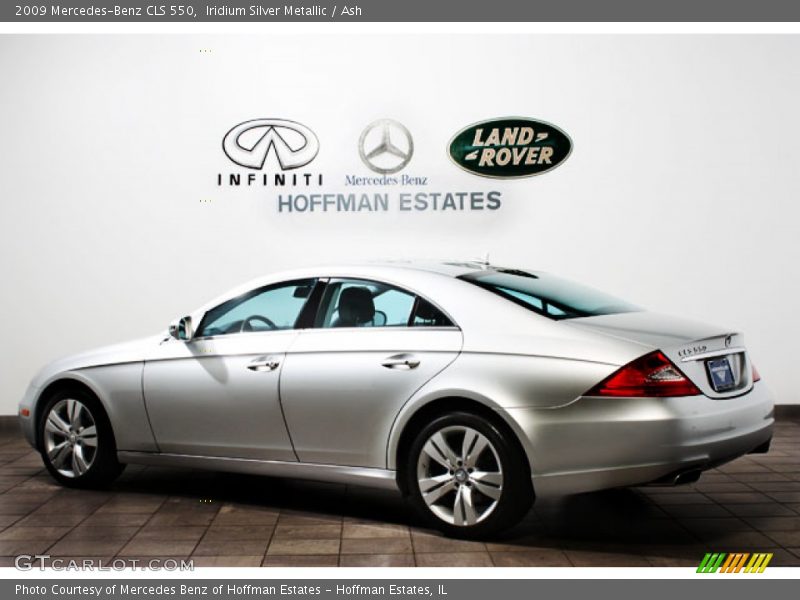 Iridium Silver Metallic / Ash 2009 Mercedes-Benz CLS 550