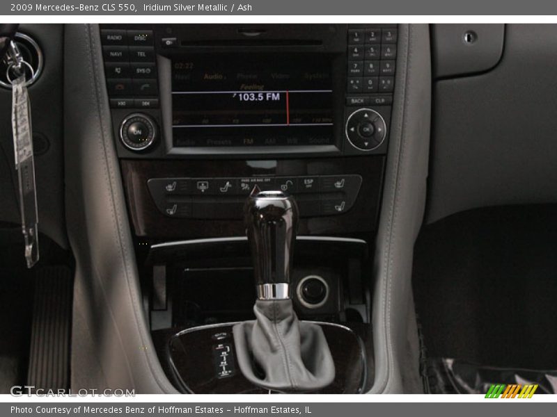 Iridium Silver Metallic / Ash 2009 Mercedes-Benz CLS 550