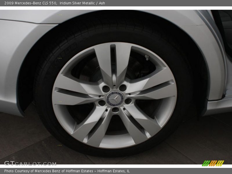 Iridium Silver Metallic / Ash 2009 Mercedes-Benz CLS 550