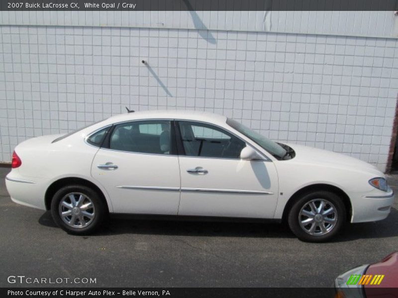 White Opal / Gray 2007 Buick LaCrosse CX