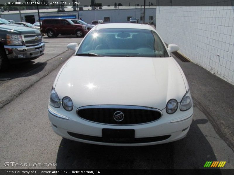 White Opal / Gray 2007 Buick LaCrosse CX