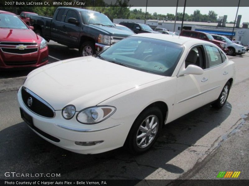 White Opal / Gray 2007 Buick LaCrosse CX