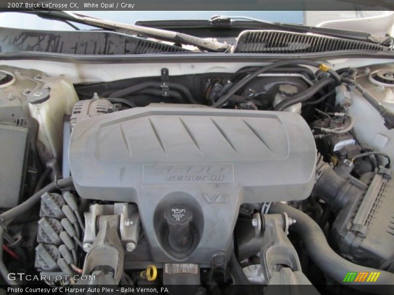 White Opal / Gray 2007 Buick LaCrosse CX