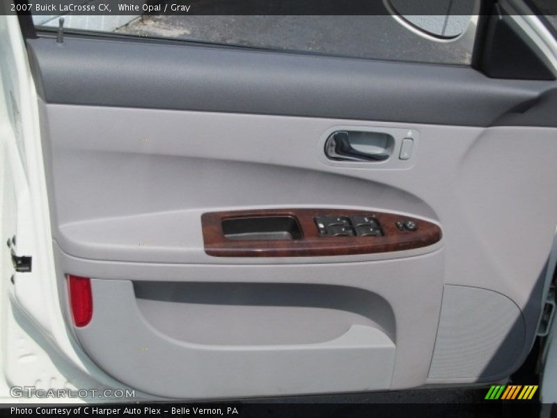 White Opal / Gray 2007 Buick LaCrosse CX