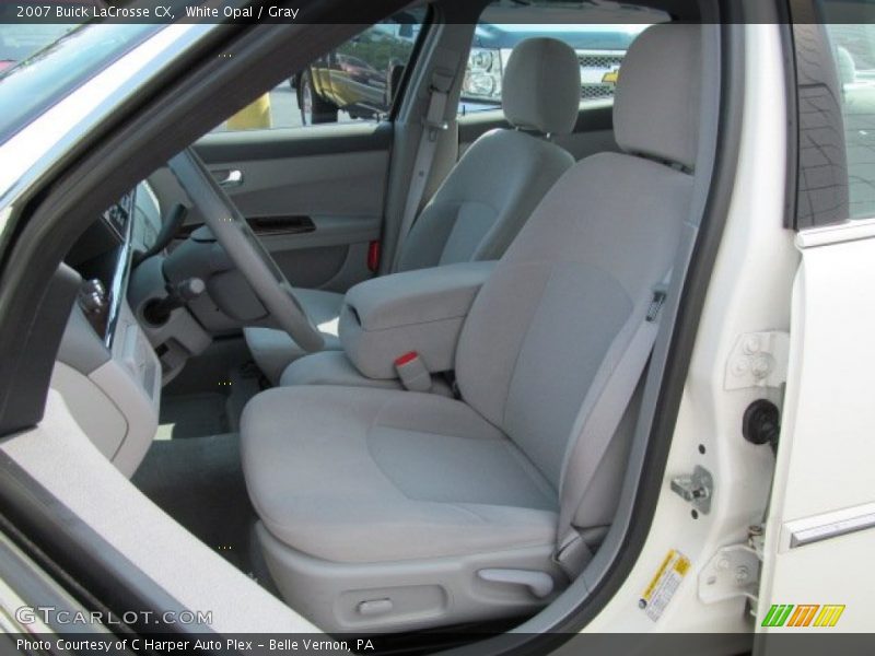 White Opal / Gray 2007 Buick LaCrosse CX