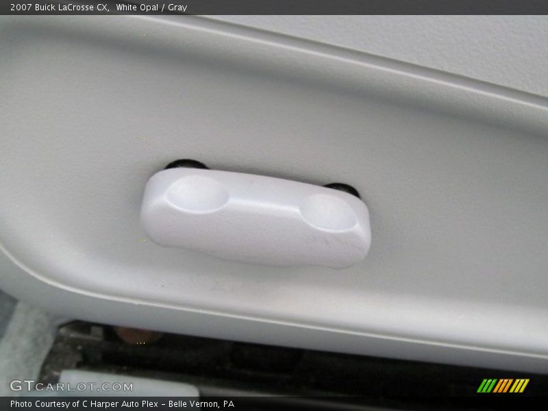 White Opal / Gray 2007 Buick LaCrosse CX
