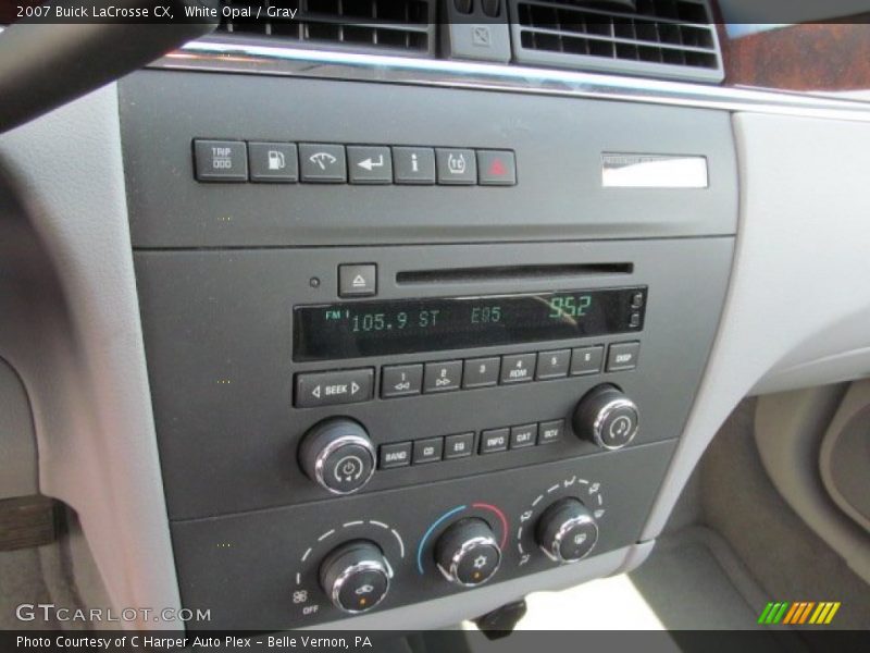 White Opal / Gray 2007 Buick LaCrosse CX
