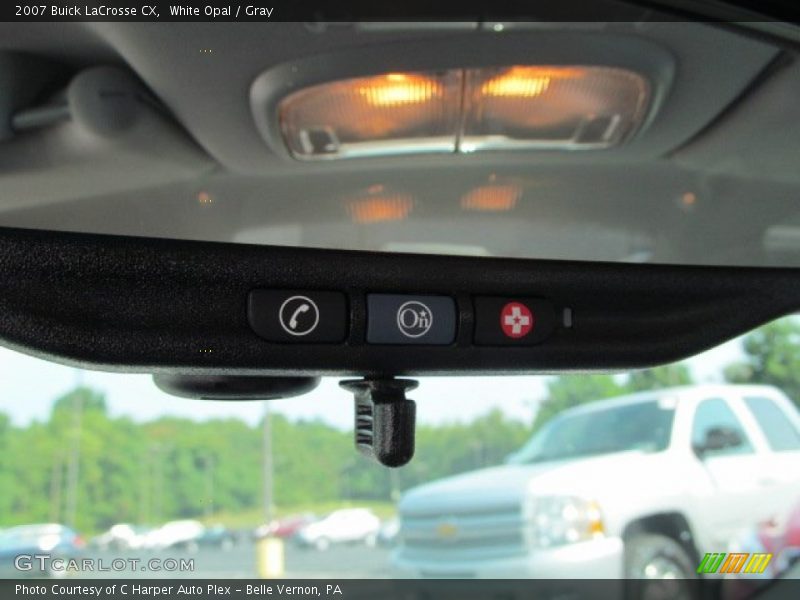 White Opal / Gray 2007 Buick LaCrosse CX