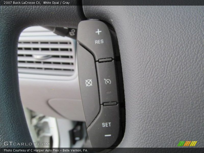 White Opal / Gray 2007 Buick LaCrosse CX