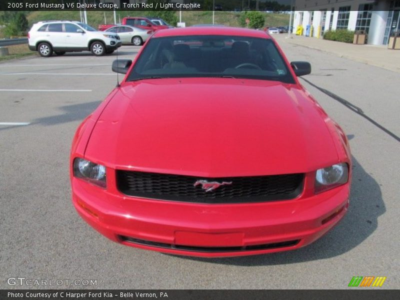 Torch Red / Light Graphite 2005 Ford Mustang V6 Deluxe Coupe