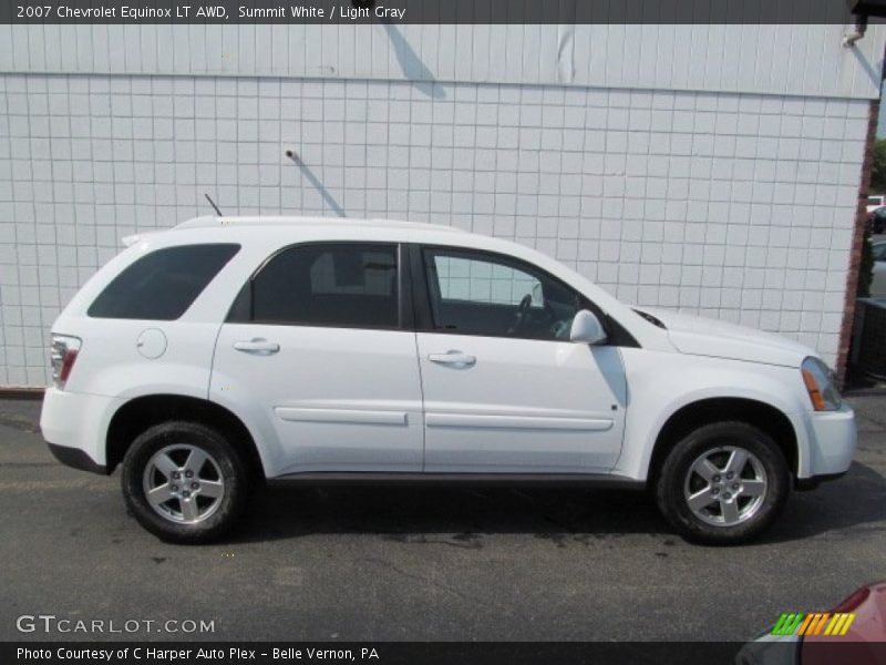 Summit White / Light Gray 2007 Chevrolet Equinox LT AWD