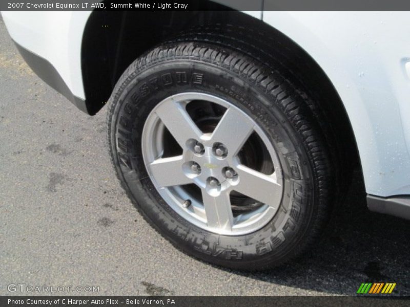 Summit White / Light Gray 2007 Chevrolet Equinox LT AWD