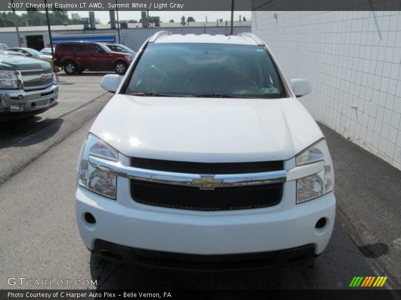 Summit White / Light Gray 2007 Chevrolet Equinox LT AWD